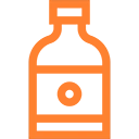 Jasa desain stiker label kemasan botol minimalis dan elegan