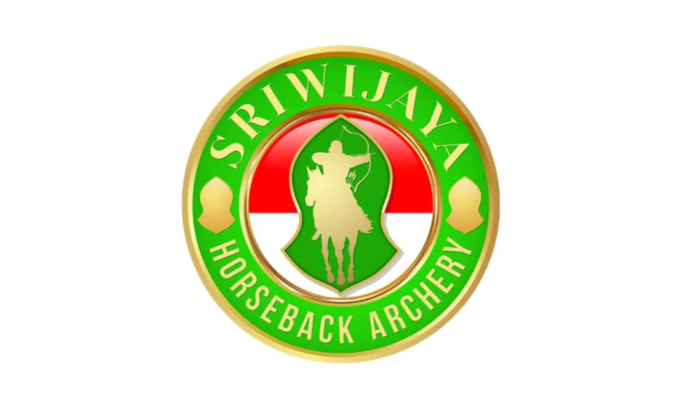 Logo komunitas Sriwijaya Horseback Archery Palembang dengan filosofi terumpah Rasul