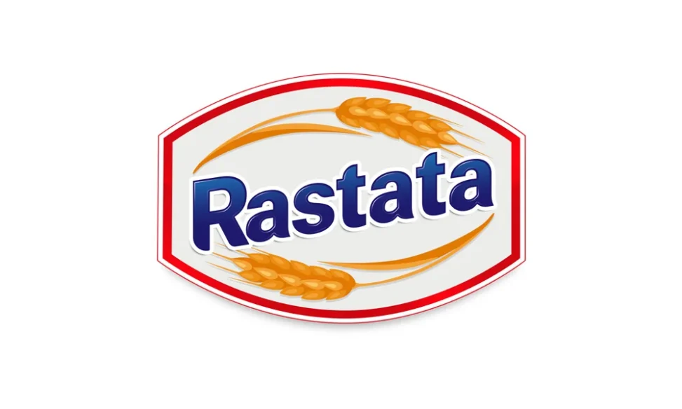 Desain logo profesional untuk PT Ras Tata Boga Jakarta dengan elemen tangkai gandum