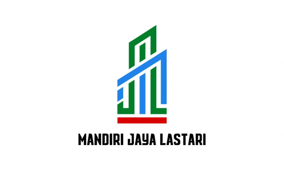 Desain logo profesional PT Mandiri Jaya Lastari dengan monogram J, M, dan L